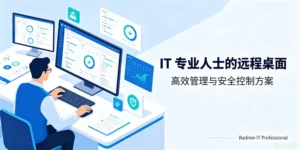 Radmin：IT专业人士的强大远程桌面解决方案