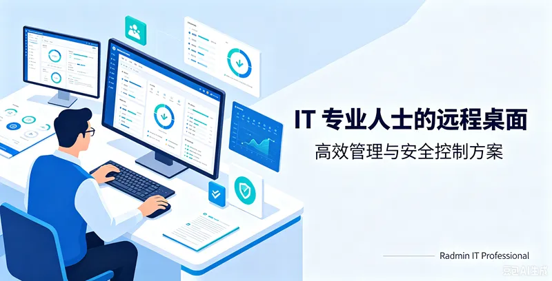 Radmin：IT专业人士的强大远程桌面解决方案